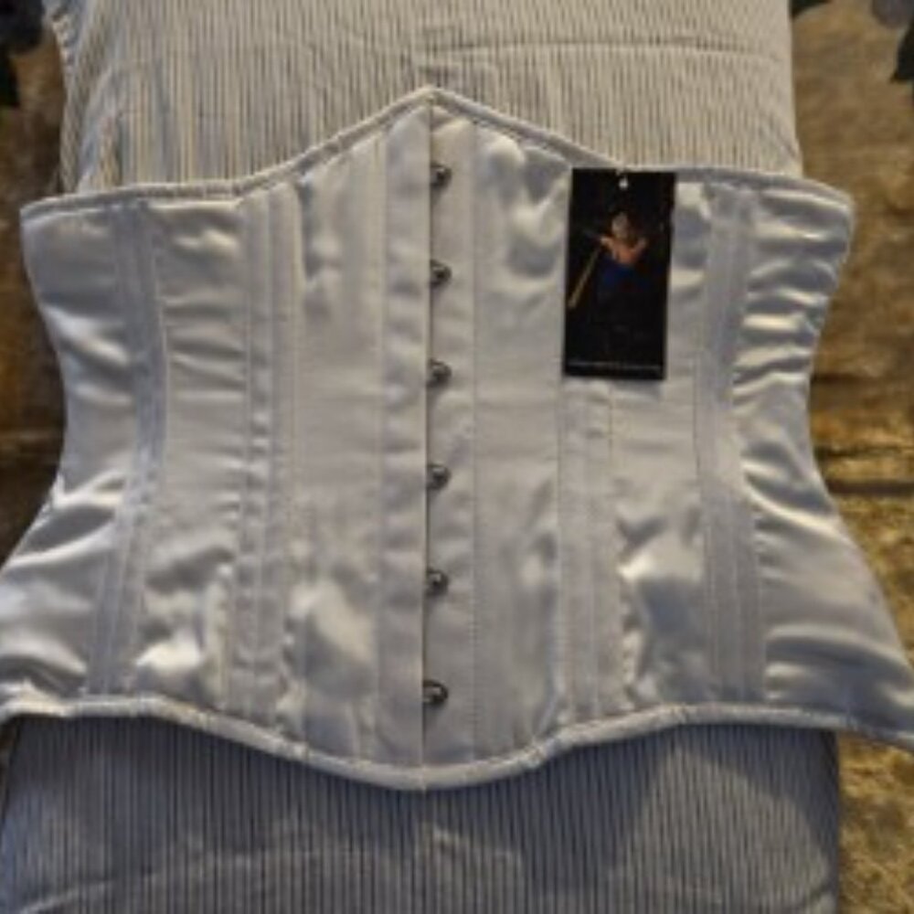 4XL 36" NWT WHITE BRIDAL EMPRESS CORSET HANDMADE USA